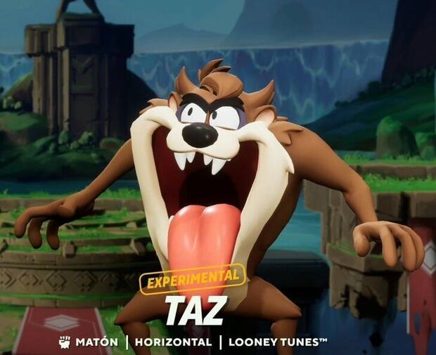 Multiversus - Imagen de perfil de Taz, personaje de los Looney Tunes