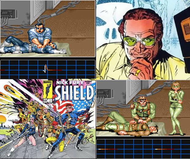 Microchip y dos miembros de SHIELD aparec�an para resucitar a los personajes, durante la pantalla de Continue.