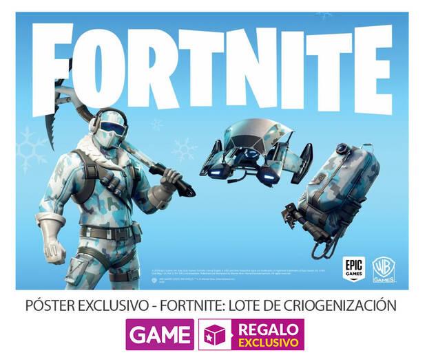 GAME detalla su incentivo por reserva para Fortnite: Lote de Criogenizacin Imagen 2