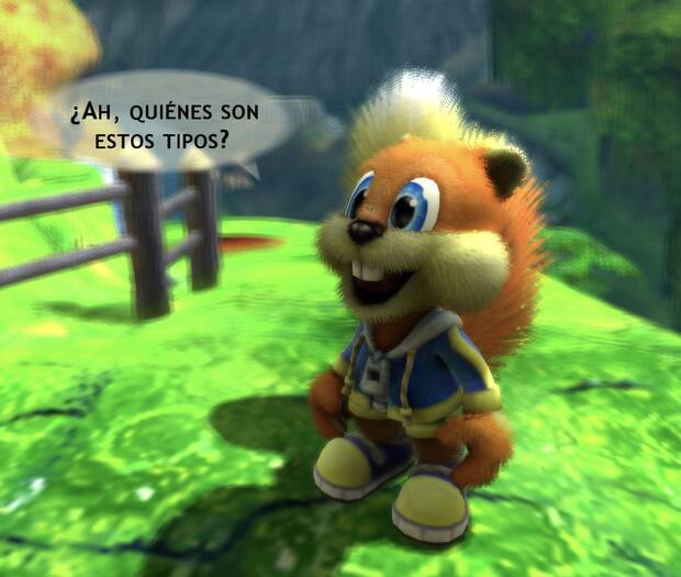 ‘Conker: Live & Reloaded’ no sólo se sigue viendo genial, sino que sigue siendo divertidísimo. Empezamos a probarlo para escribir el reportaje y no podemos parar de jugar.