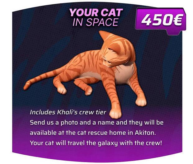 Starfinder: Afterlight agot repetidas veces su recompensa de aadir un gato por 450 euros