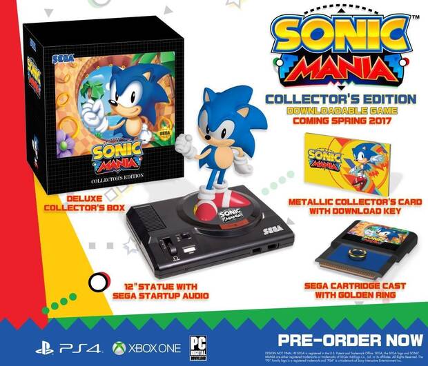 Sega estrena la web japonesa de Sonic Mania Imagen 2