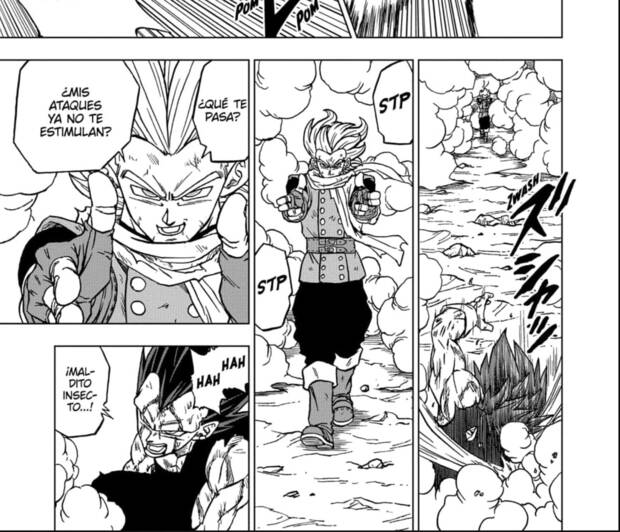 Combate contra Vegeta Granola