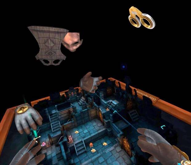 Esta pantalla que hemos capturado en Oculus Quest 2 os muestra cómo se ve el juego en el casco de Facebook, pero os aseguramos que, aunque no se ve como en PC, no le hace justicia.