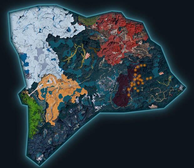 Palworld - Mapa con la localizaci�n del Pal Petallia Ignis