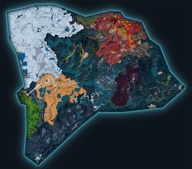 Palworld - Mapa con la localizaci�n del Pal Eidrolon Ignis