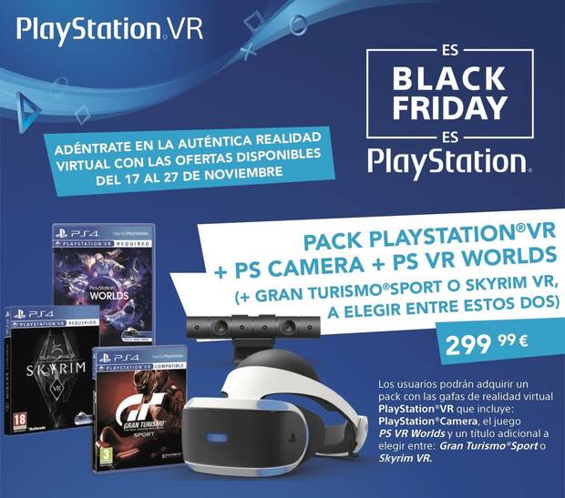 Sony y PlayStation dan comienzo a sus rebajas de Black Friday para PS VR Imagen 2