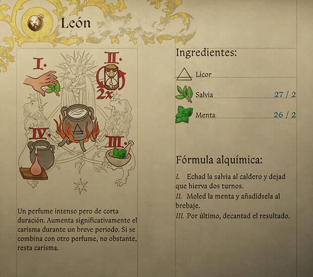 Kingdom Come: Deliverance 2 - Fórmula de la receta de alquimia León