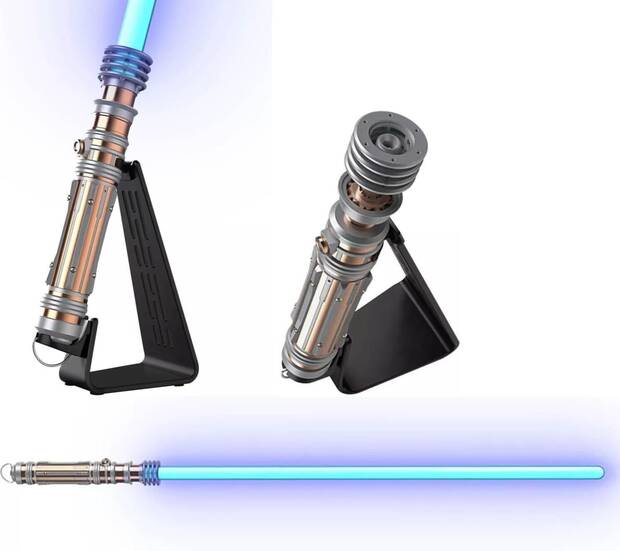 Im�genes promocionales de la r�plica del sable l�ser de la Princesa Leia de Star Wars de Force FX Elite