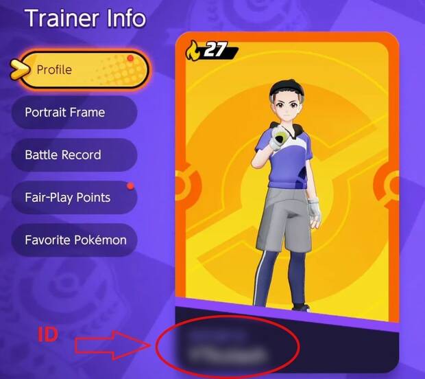 Pokémon Unite - żCómo saber cuál es tu ID de Entrenador?
