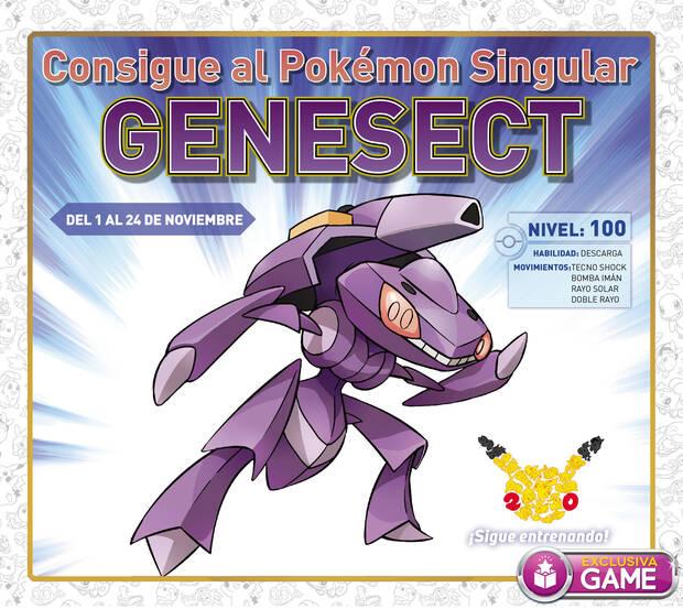 Ya disponible el Pokmon Genesect en las Nintendo Zone de GAME Imagen 2