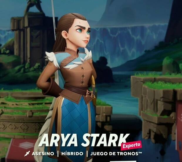 Multiversus - Imagen de perfil de Arya Stark, personaje de Juego de Tronos