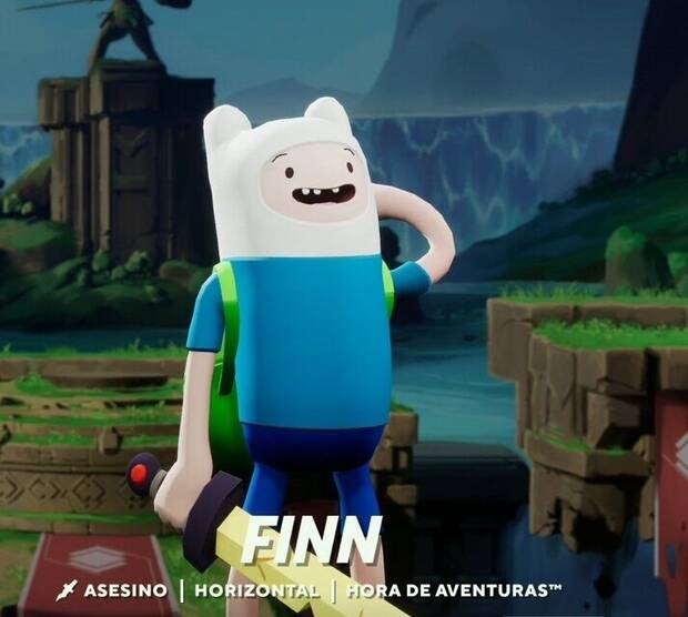 Multiversus - Imagen de perfil de Finn, personaje de Hora de aventuras