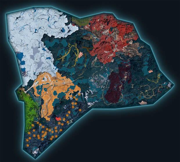 Palworld - Mapa con la localizaci�n del Pal Mycora