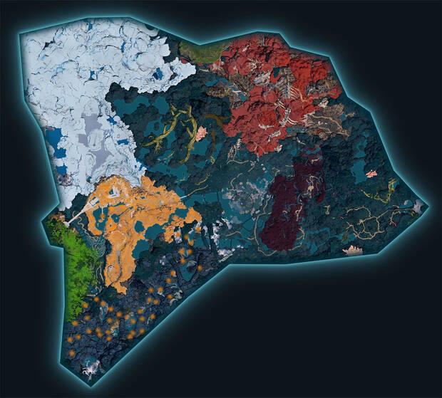 Palworld - Mapa con la localizaci�n del Pal Sibelyx Primo