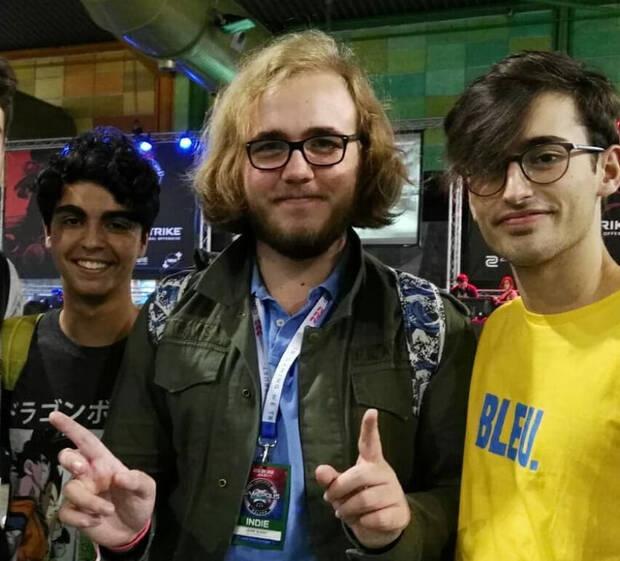 Eufrasio la primera vez que llev un juego a Gamepolis en 2018: 'Tengo 16 aos y unas pintas de vagabundo terribles porque solo me dedicaba a hacer videojuegos', dice de esta foto.