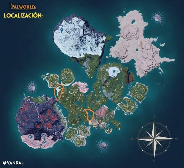 Palworld - Localización y hábitat de Kelpsea