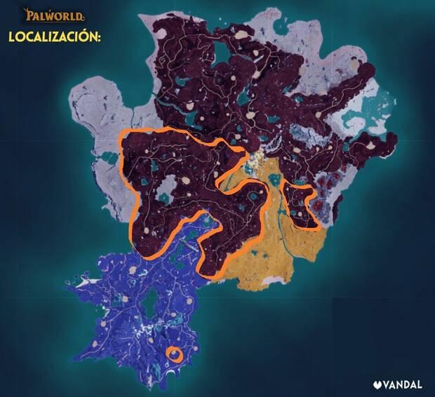 Palworld - Localización y hábitat de la subespecie Caprity Noct