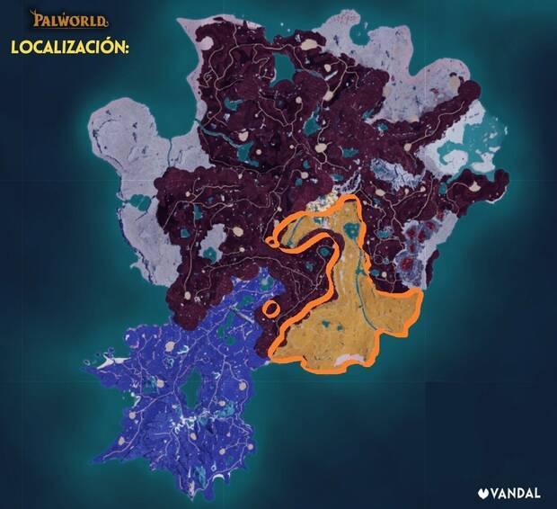 Palworld - Localizaci�n y h�bitat de la subespecie Warsect Terra