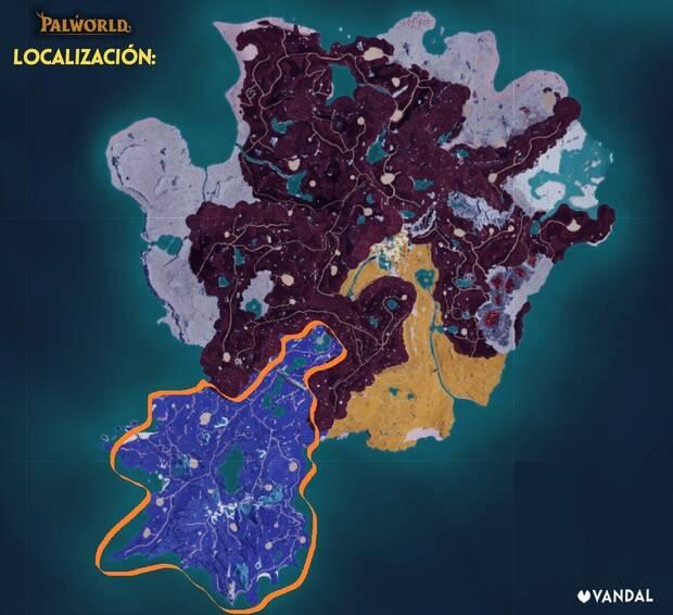 Palworld - Localización y hábitat de Nitemary