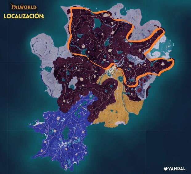Palworld - Localización y hábitat de Nyafia