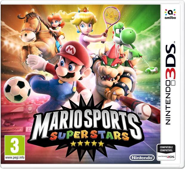 Mario Sports Superstars muestra el bisbol en vdeo Imagen 2