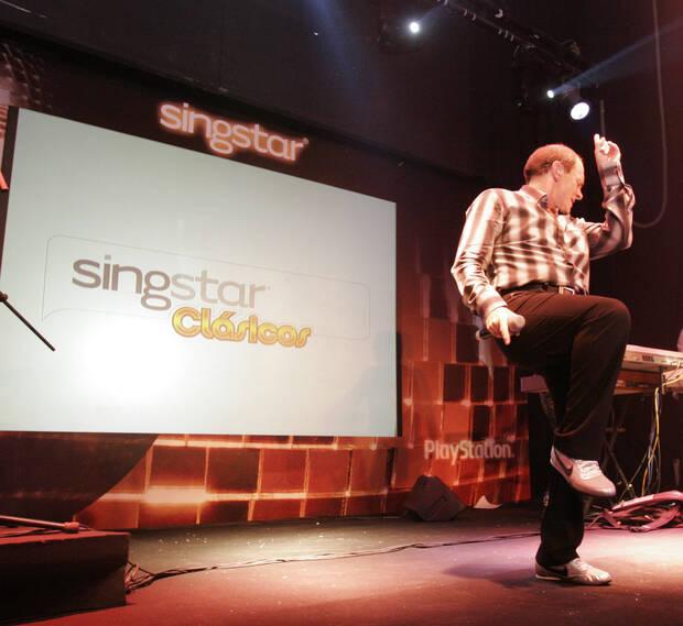 Pastor participó en algunos de los grandes eventos que PlayStation organizó con 'Singstar'.