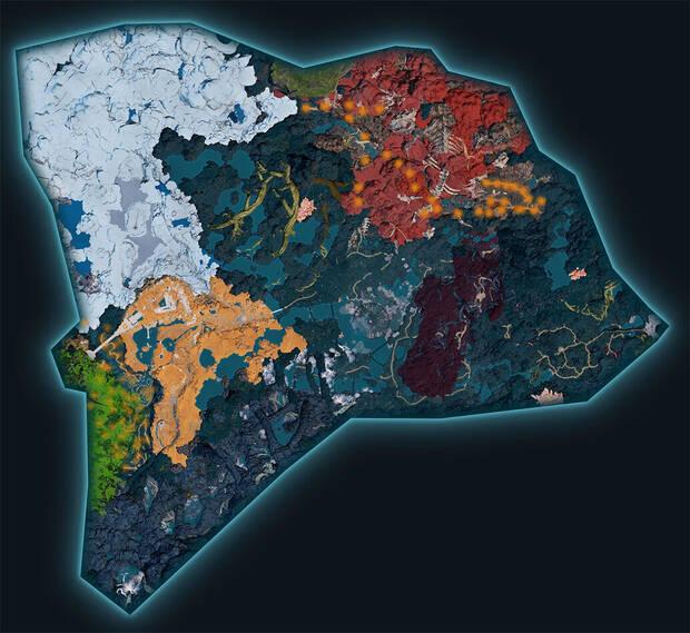 Palworld - Mapa con la localizaci�n del Pal Roujay