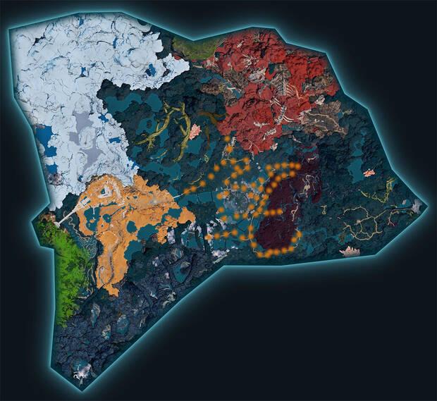 Palworld - Mapa con la localizaci�n del Pal Shaolong
