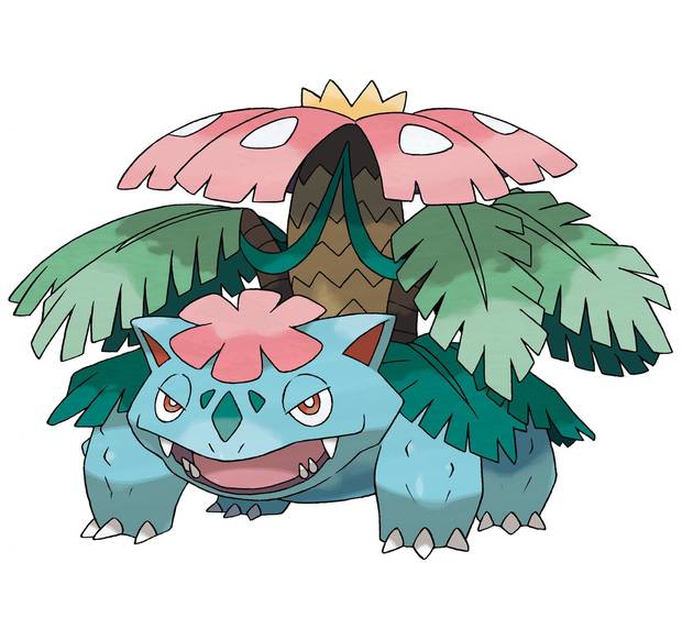 Mega Venusaur - Pokémon Let's Go