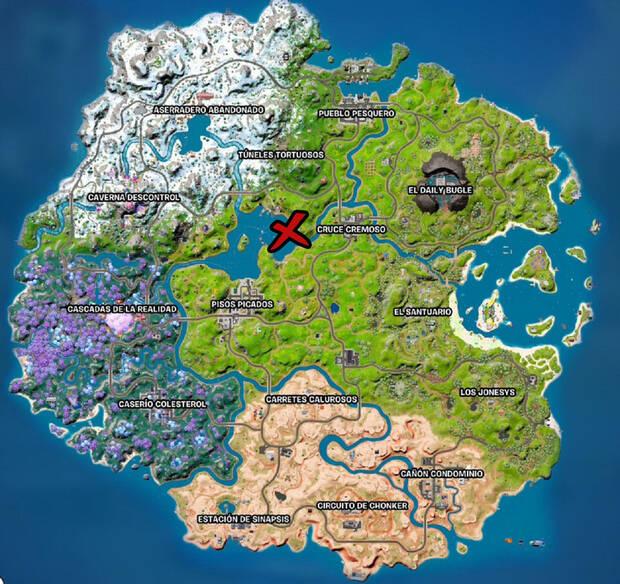 Fortnite Battle Royale - Personajes: ubicación de Haven en Balsa Botín