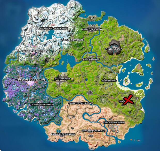 Fortnite Battle Royale - Personajes: ubicación de Jonesy I en Los Jonesys