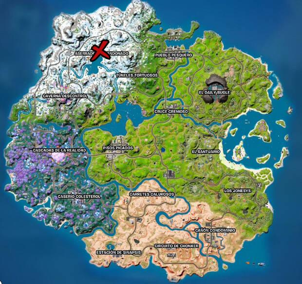Fortnite Battle Royale - Personajes: ubicación de Kyle en Aserradero Abandonado