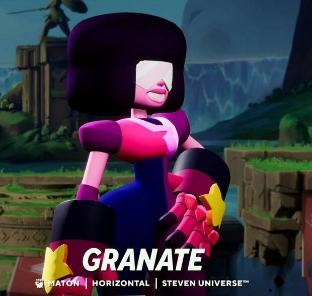 Multiversus - Imagen de perfil de Granate, personaje de Steven Universe