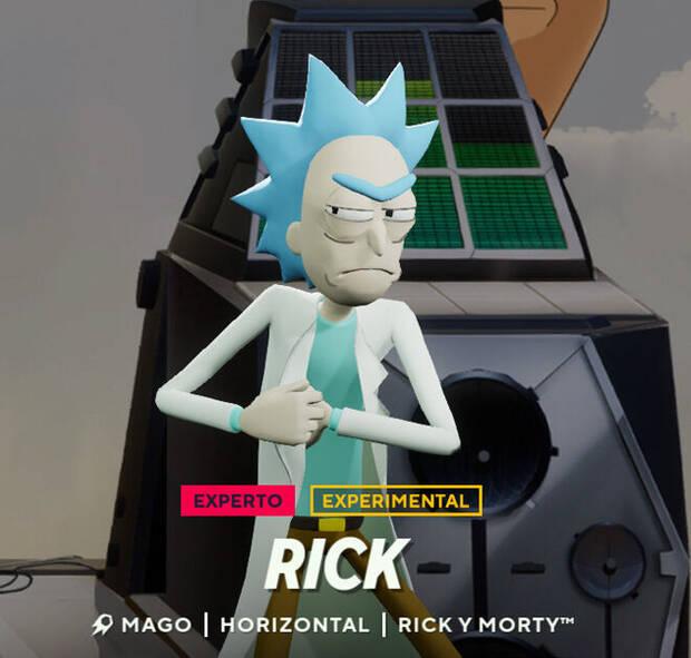 Multiversus - Imagen de perfil de Rick, personaje de Rick y Morty