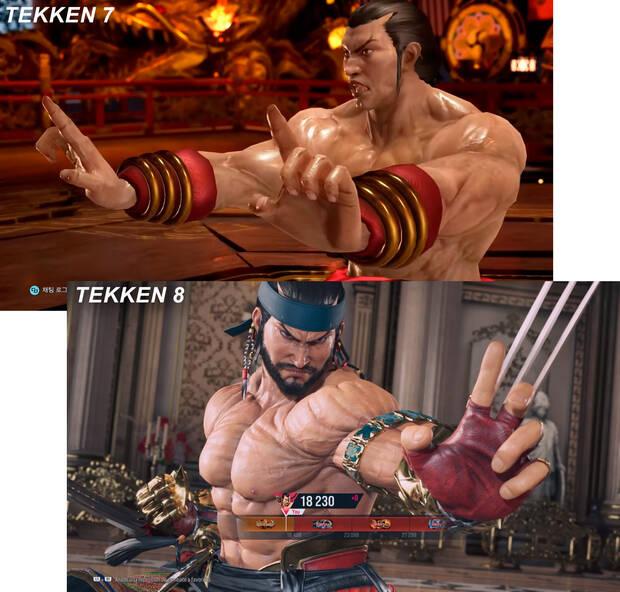 'Tekken 8' ha mejorado bastante en personajes y escenarios sin buscar el realismo de los últimos 'Mortal Kombat'.