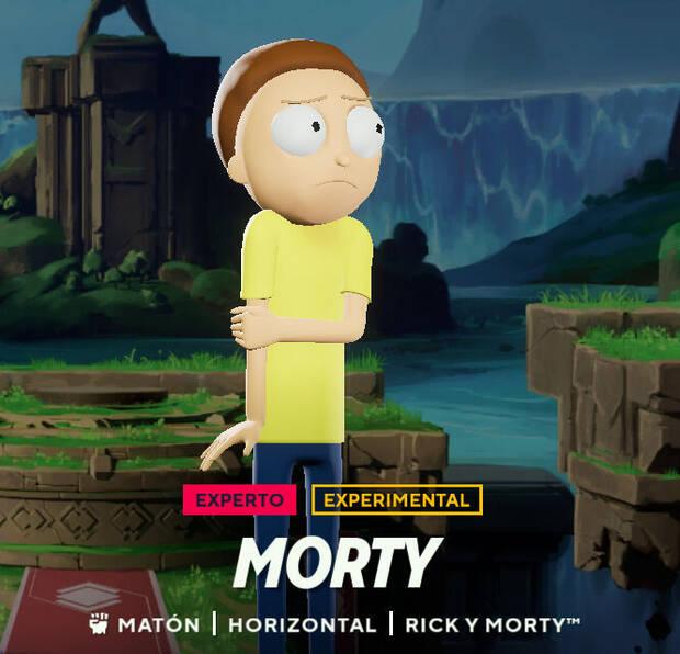 Multiversus - Imagen de perfil de Morty, personaje de Rick y Morty