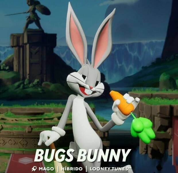 Multiversus - Imagen de perfil de Bugs Bunny, personaje de los Looney Tunes
