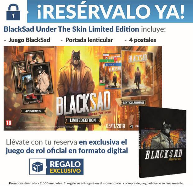 GAME detalla sus incentivos por la reserva de Blacksad: Under the Skin Imagen 2