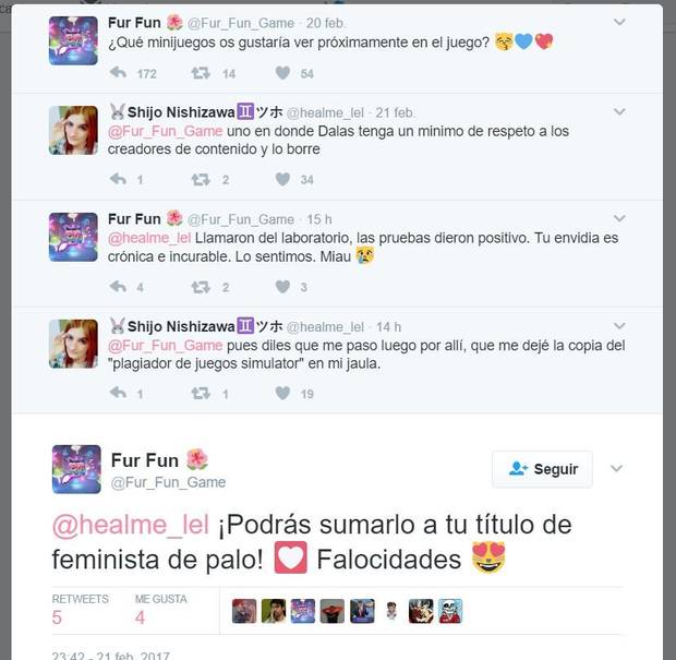 El juego de DalasReview insulta y humilla a sus crticos en Twitter Imagen 3