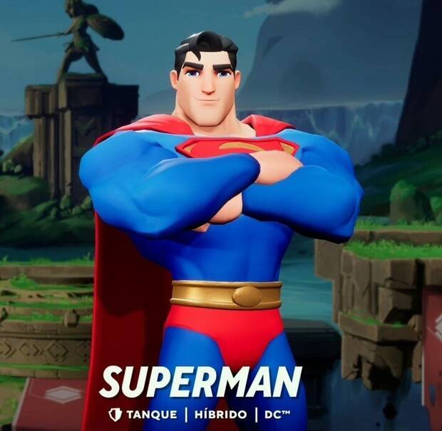 Multiversus - Imagen de perfil de Superman, personaje de DC