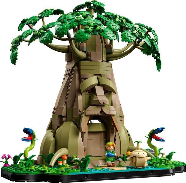 Detalle del set LEGO de The LEgend of Zelda.