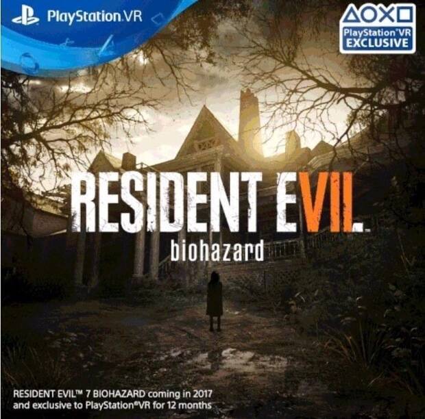La realidad virtual de Resident Evil 7 ser exclusiva de PlayStation VR durante un ao Imagen 2
