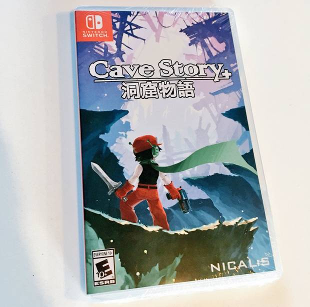 As es la edicin fsica de Cave Story+ para Nintendo Switch Imagen 3