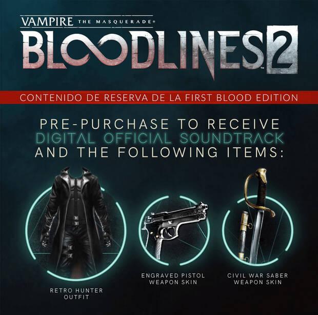 Vampire The Masquerade - Bloodlines 2: La Unsanctioned Edition ser exclusiva de GAME Imagen 3