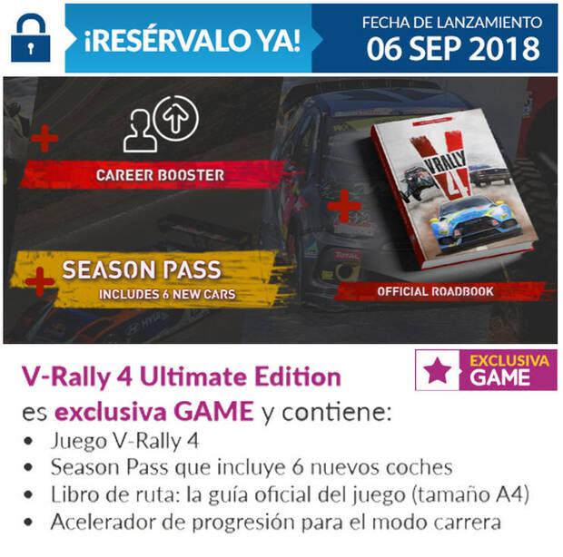 GAME anuncia sus incentivos y ediciones exclusivas para V-Rally 4 Imagen 2