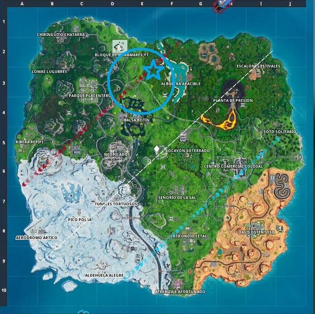 Fortnite - Fortbyte 47: localización
