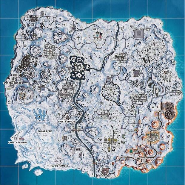 Fortnite: El evento Tormenta de Hielo llena de nieve y cambios el mapa Imagen 2