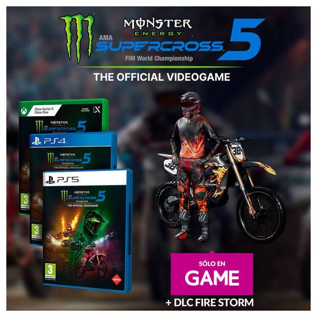 Regalo DLC en GAME para Monster Energy Supercross - The Official Videogame 5