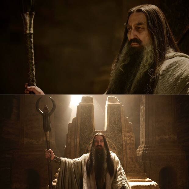 El mago oscuro de Los anillos de poder es Pallando